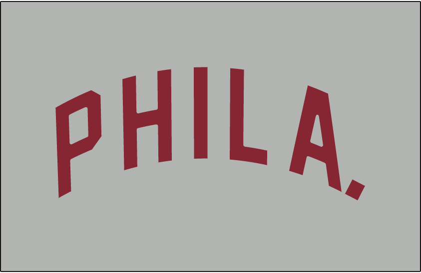 Philadelphia Phillies 1900 Jersey Logo iron on transfers for clothing